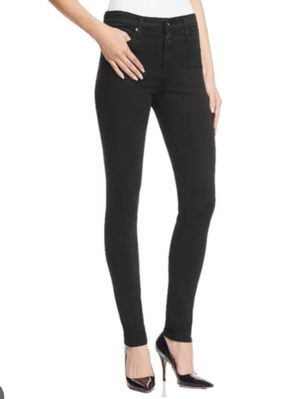 AG Adriano Goldschmied B-Type-01 Legging Ankle Jeans – Black Night – Size 22x30